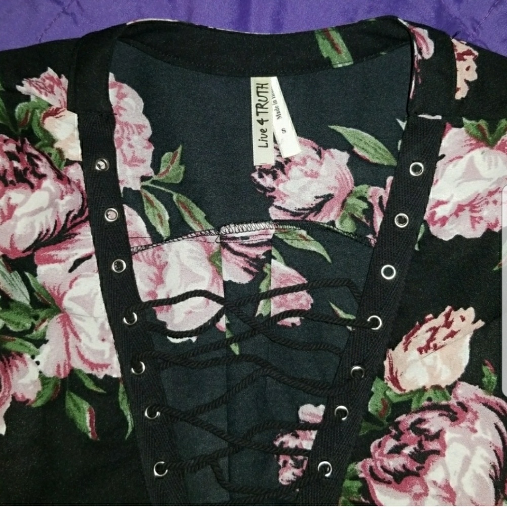 Foral tunic